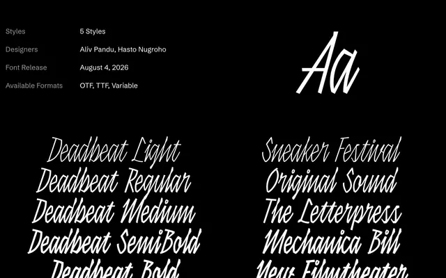 Deadbeat specimen from Type Colony