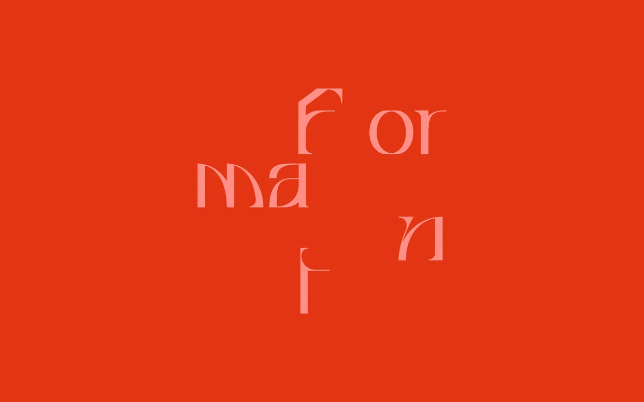 Formant Display specimen from Type Department
