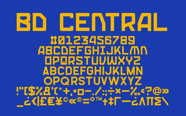 BD Central specimen from Type Different