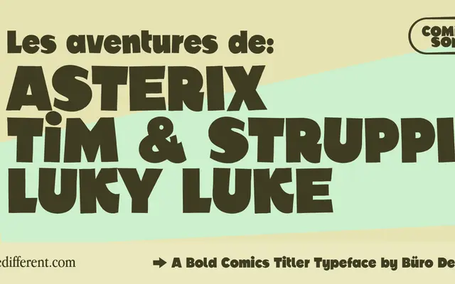 BD Karlo specimen from Type Different