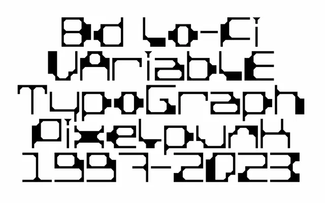 BD LoFi specimen from Type Different