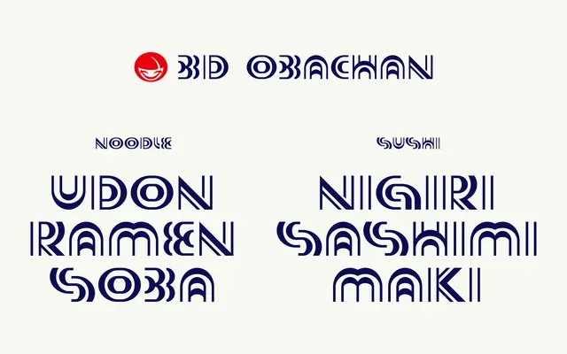 BD Obachan specimen from Type Different