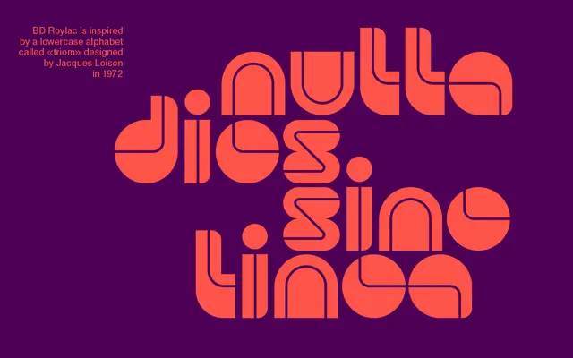 BD Roylac specimen from Type Different