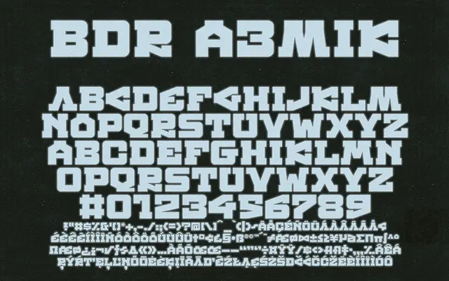 BDR A3MiK specimen from Type Different