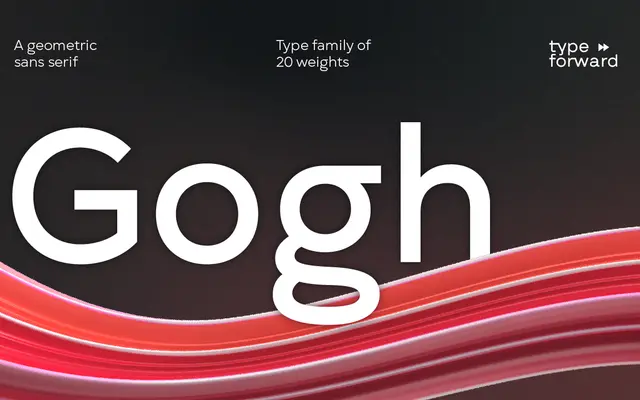 Gogh specimen from Type Forward