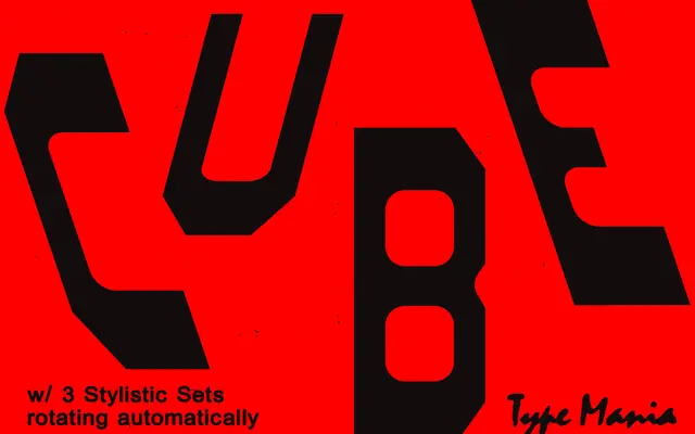 Cube TM specimen from Type Mania