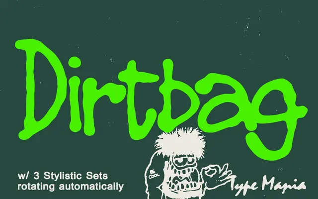 Dirtbag TM specimen from Type Mania
