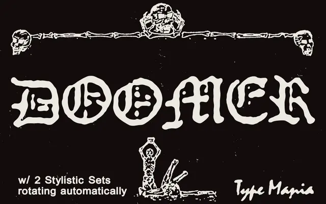 Doomer TM specimen from Type Mania