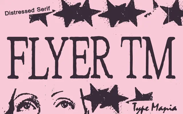 Flyer TM specimen from Type Mania