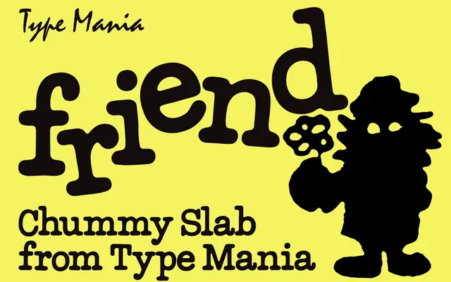 Friend TM specimen from Type Mania