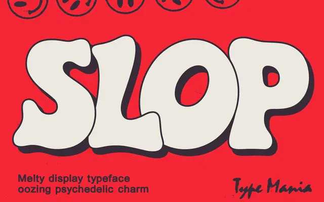 Slop TM specimen from Type Mania