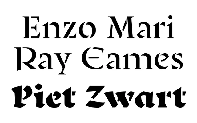 Ella specimen from Type-ø-tones