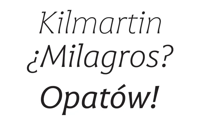 Harri Text specimen from Type-ø-tones