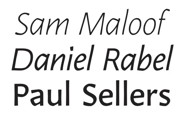 Karol Sans specimen from Type-ø-tones