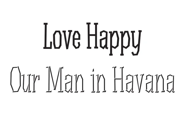 Peter Sellers specimen from Type-ø-tones