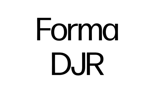Forma DJR specimen from type.today