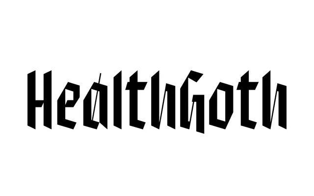 HealthGoth specimen from type.today