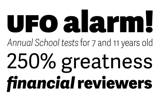 Adelle Sans specimen from TypeTogether