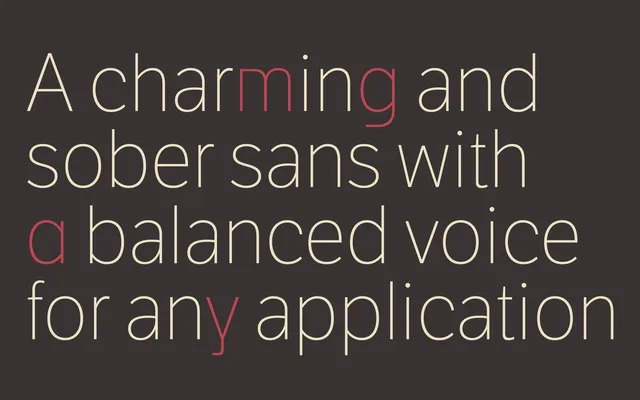 LFT Etica specimen from TypeTogether