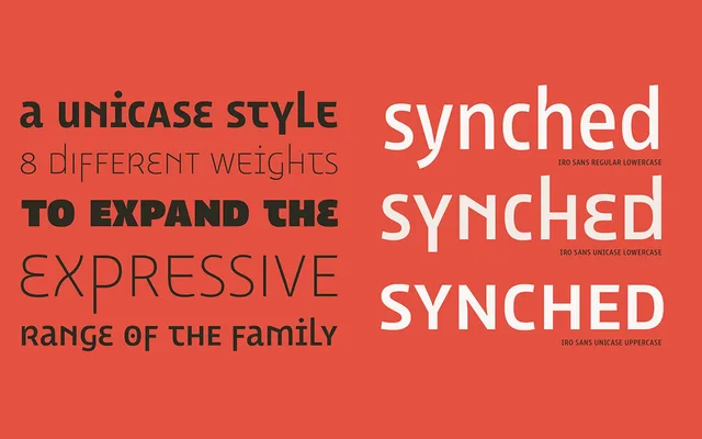 LFT Iro Sans Unicase specimen from TypeTogether