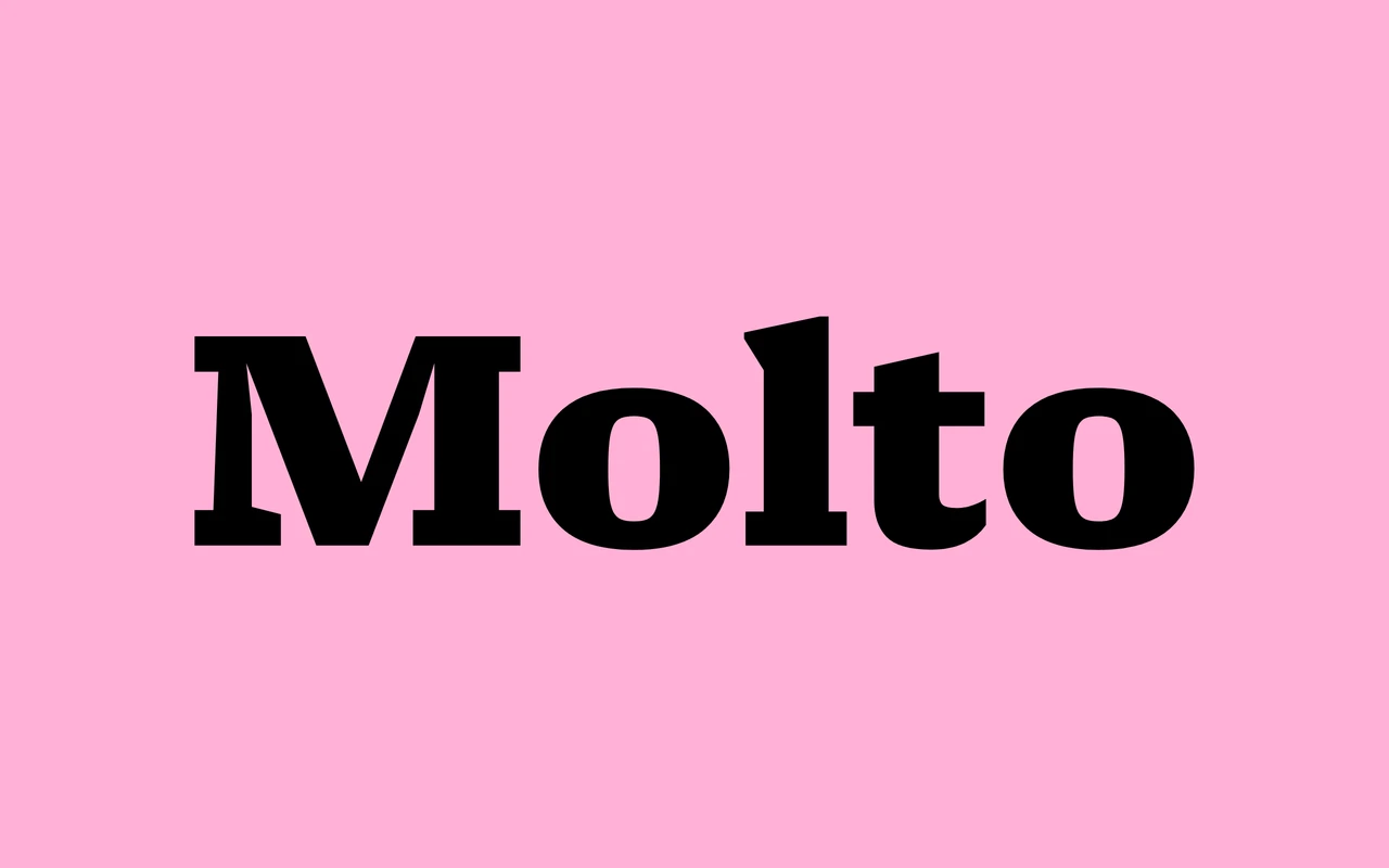 Molto specimen from TypeTogether