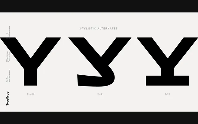TT Autonomous specimen from TypeType
