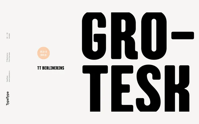 TT Berlinerins specimen from TypeType