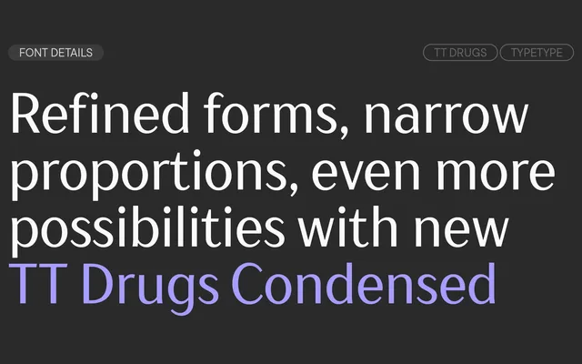 TT Drugs specimen from TypeType