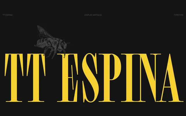 TT Espina specimen from TypeType