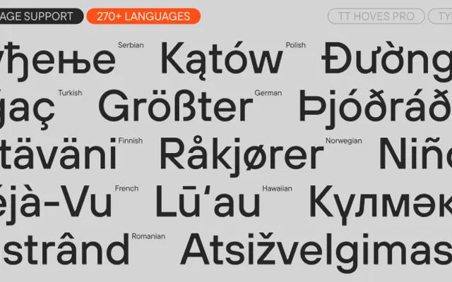 TT Hoves Pro specimen from TypeType