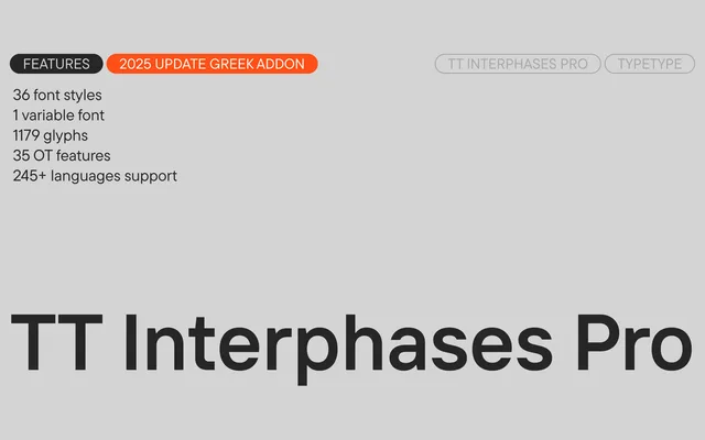 TT Interphases Pro specimen from TypeType