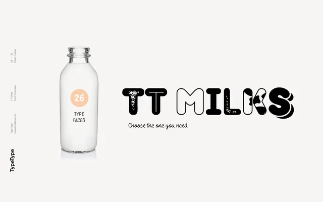 TT Milks specimen from TypeType