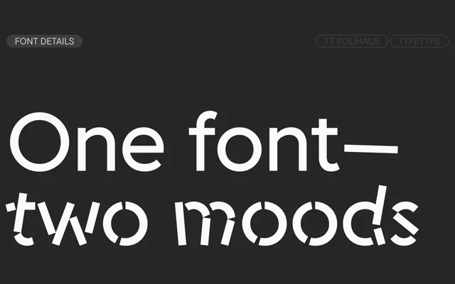 TT Polihaus specimen from TypeType