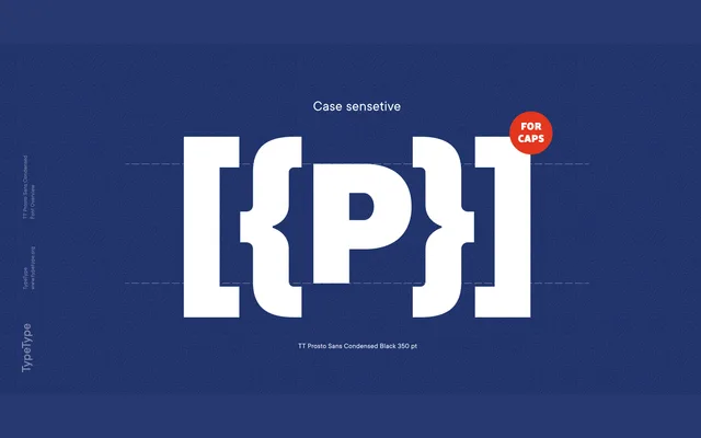 TT Prosto Sans specimen from TypeType