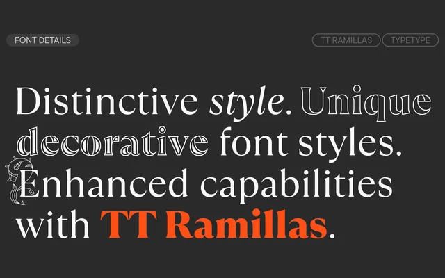 TT Ramillas specimen from TypeType