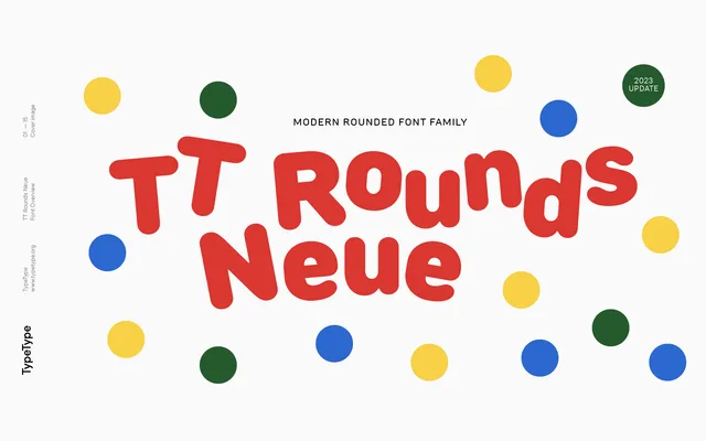 TT Rounds Neue specimen from TypeType