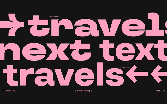 TT Travels Next specimen from TypeType