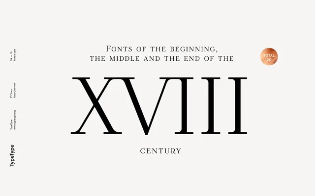 TT Tsars specimen from TypeType