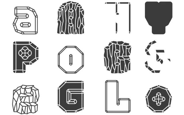 Schijn specimen from Typearture