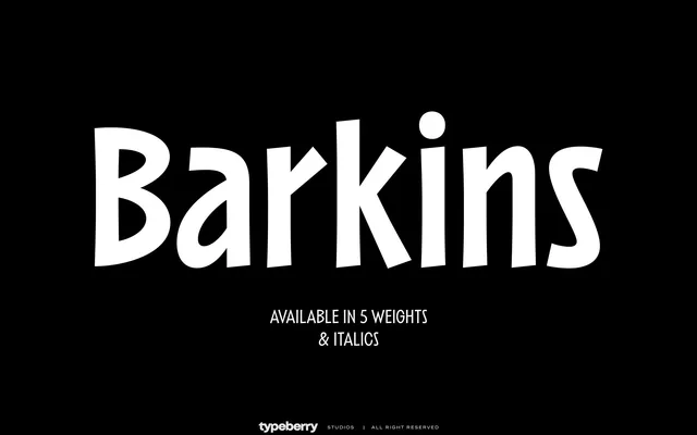 Barkins specimen from Typeberry