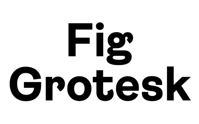 Fig Grotesk specimen from Typeji
