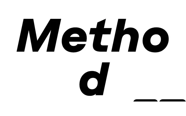 Method specimen from Typeji