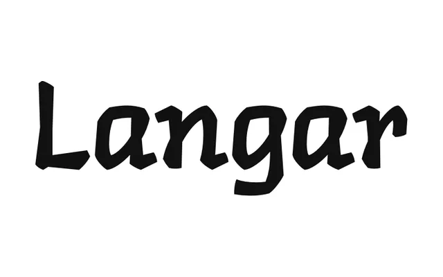 Langar specimen from Typeland