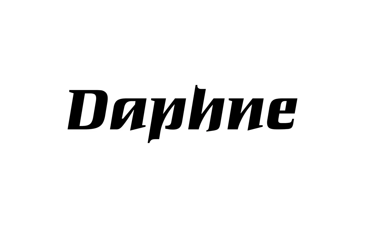 Daphne specimen from Typemanufactur