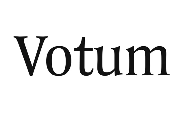 Votum specimen from Typemanufactur