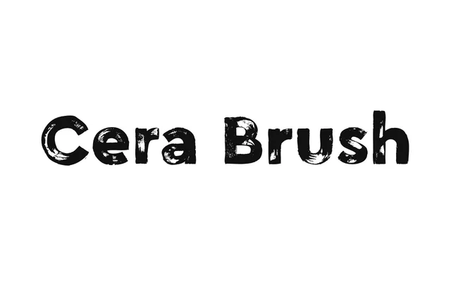 Cera Brush specimen from TypeMates