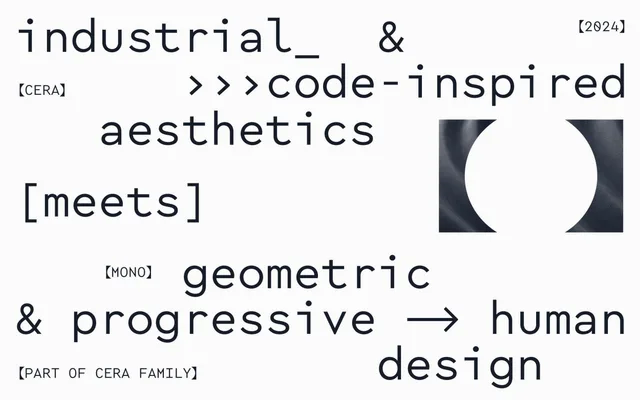 Cera Mono specimen from TypeMates