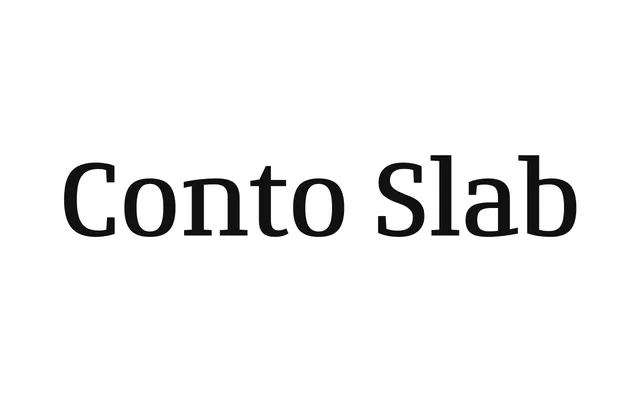Conto Slab specimen from TypeMates