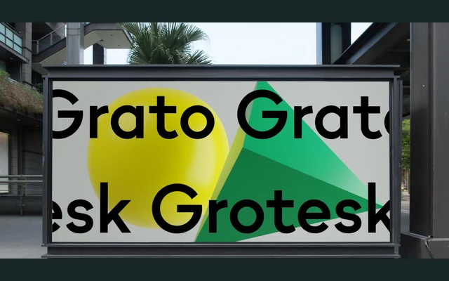 Grato Grotesk specimen from TypeMates