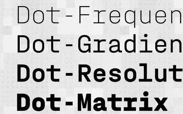 Halvar Mono specimen from TypeMates